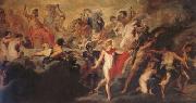 Peter Paul Rubens The Council of the Gods (mk05) oil painting on canvas